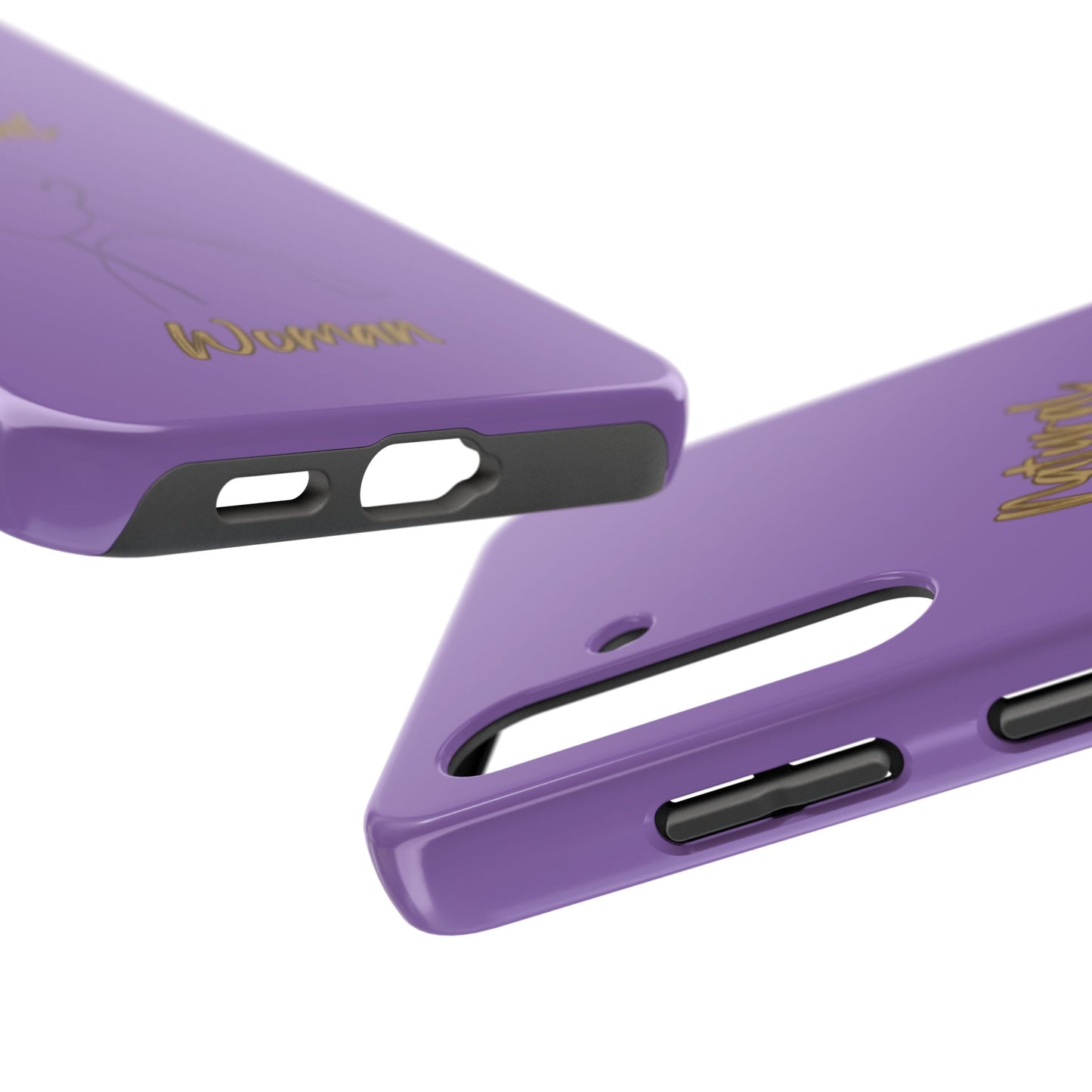 Natural Woman Tilted Look (BL) Tough Phone Cases LIGHT PURPLE