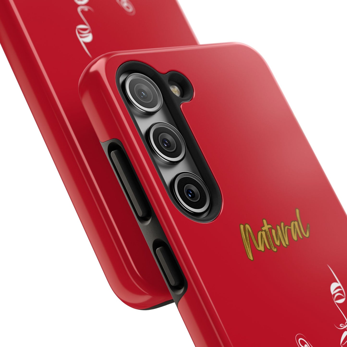 Natural Woman Music In My Soul (WL)Tough Phone Cases DARK RED