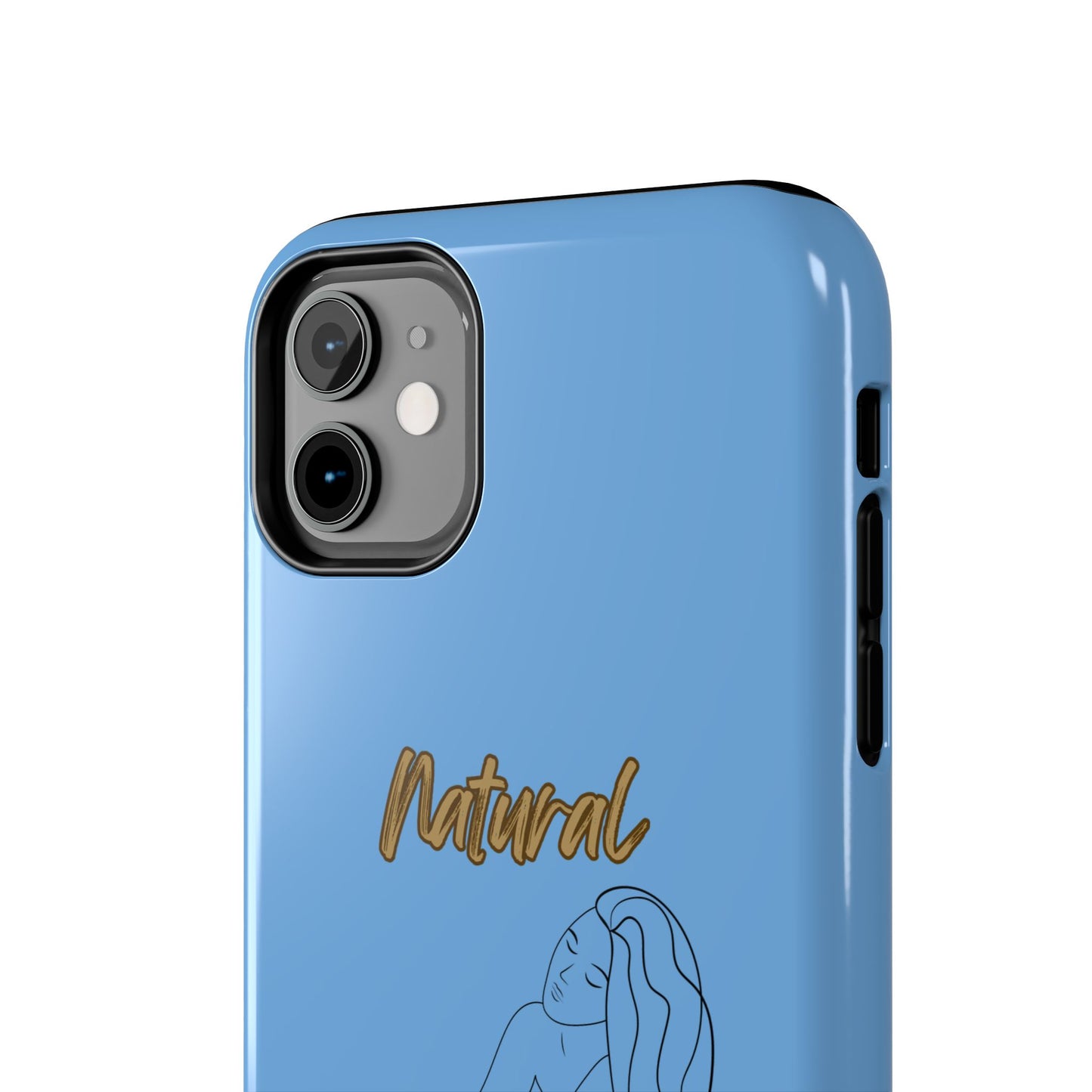 Natural Woman Beauty (BL) Tough Phone Cases LIGHT BLUE