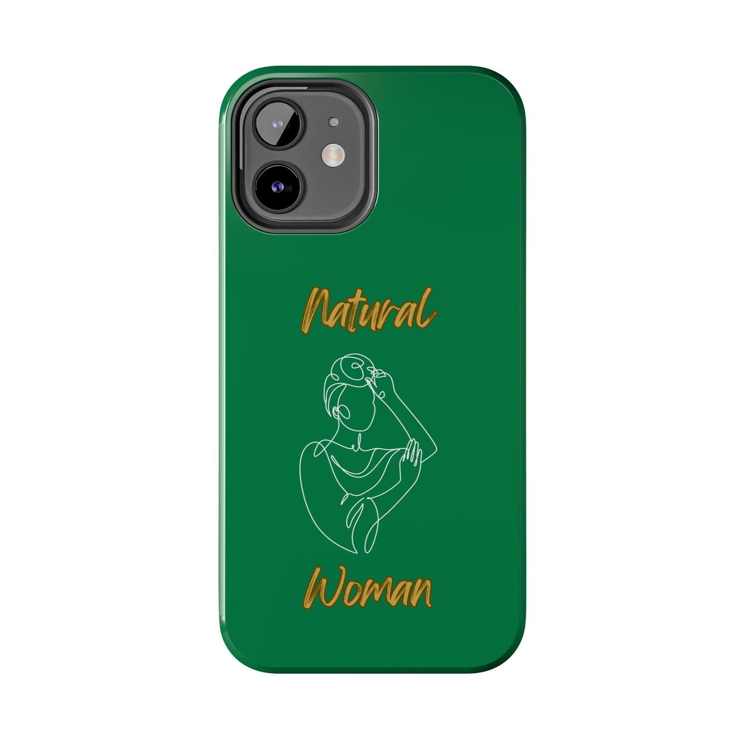 Natural Woman Style (WL)Tough Phone Cases DARK GREEN