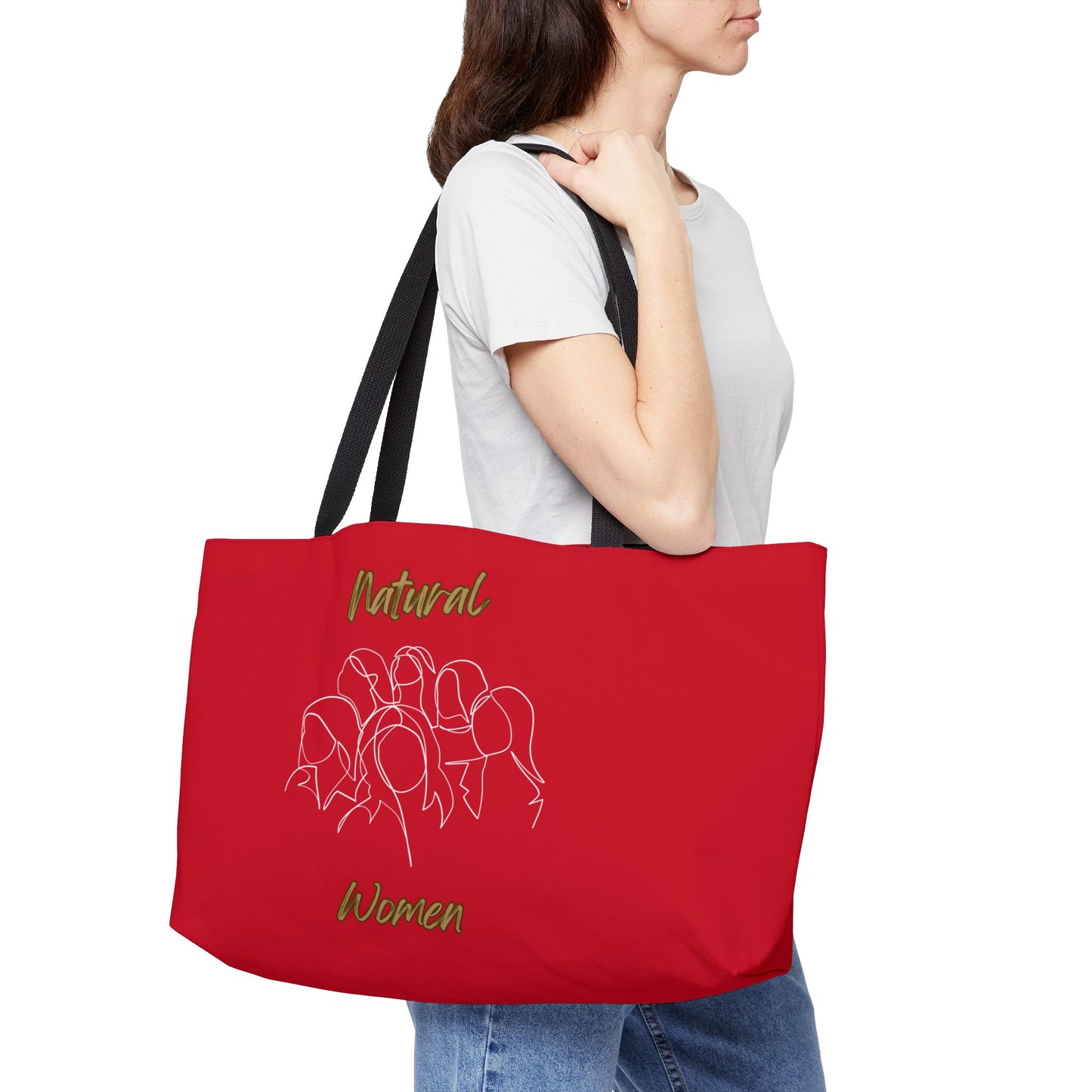 Natural Women Professionals (WL) Weekender Tote Bag DARK RED