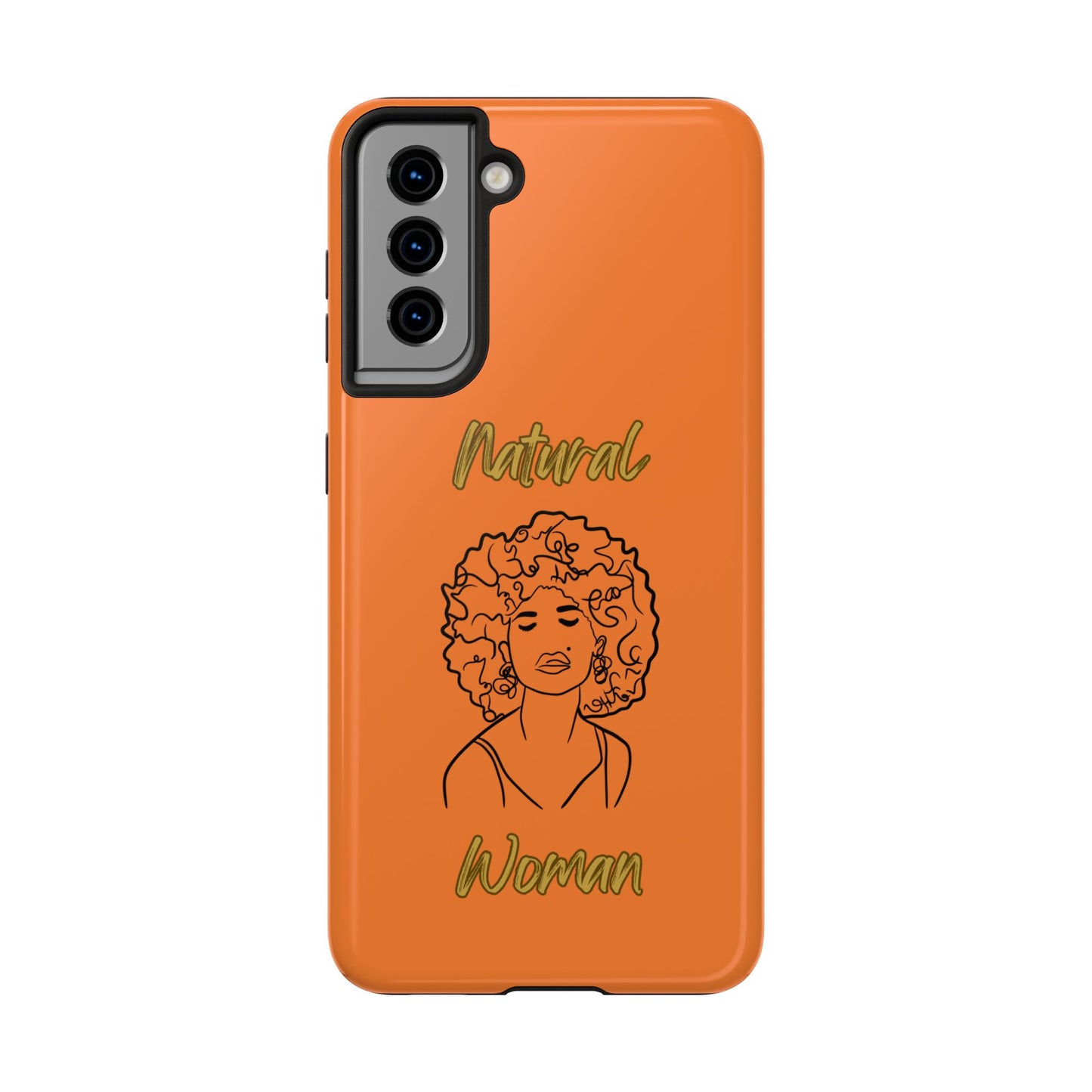 Natural Woman All About Me (BL)Tough Phone Cases CRUSTA