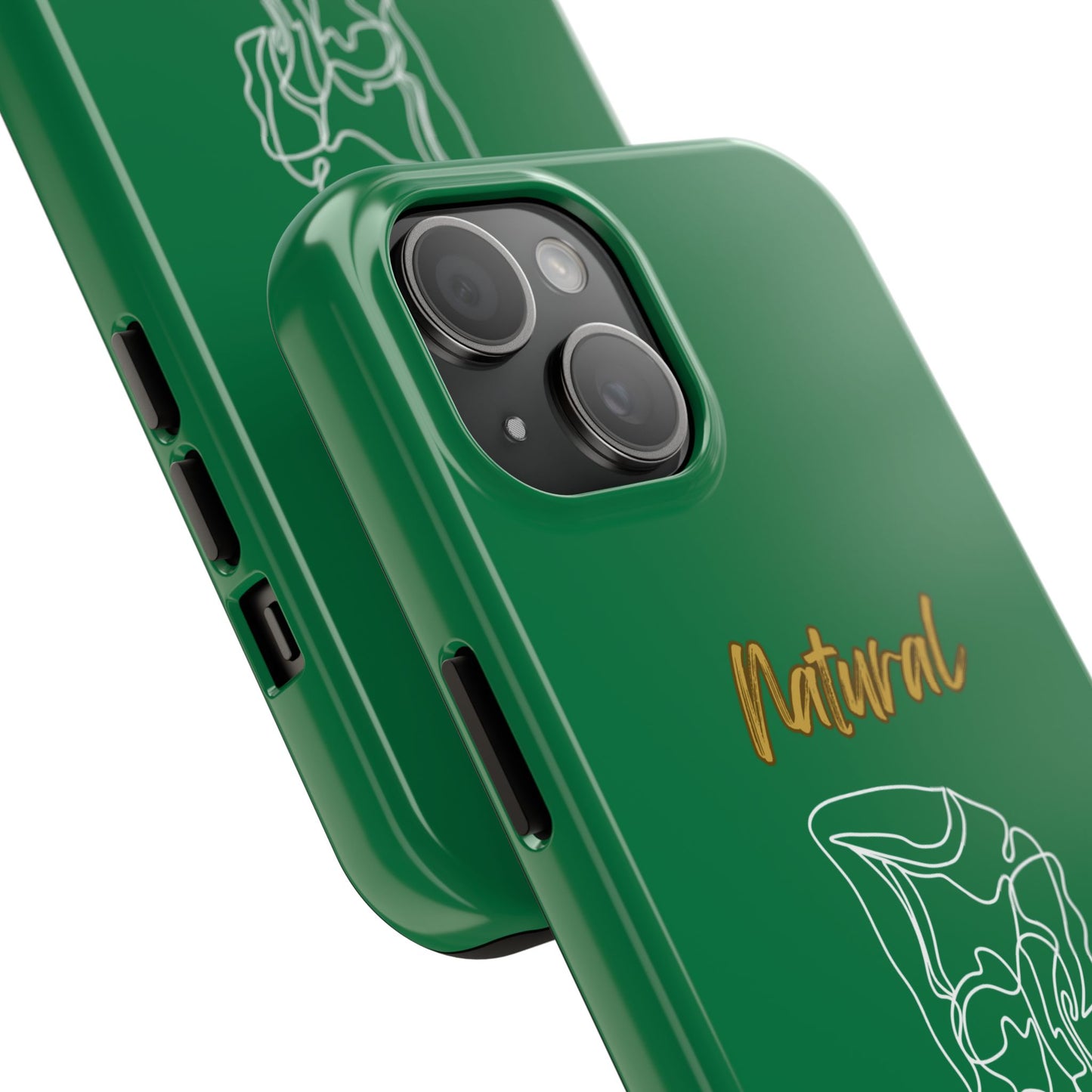 Natural Woman Flexible (WL)Tough Phone Cases DARK GREEN