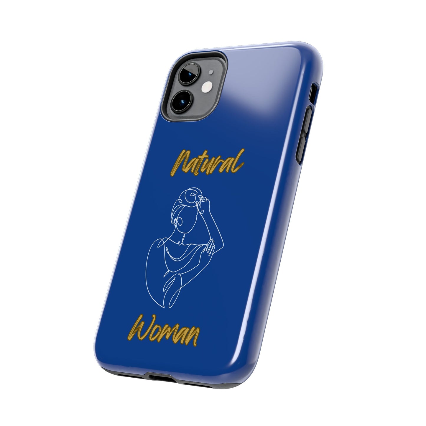 Natural Woman Style (WL)Tough Phone Cases DARK BLUE