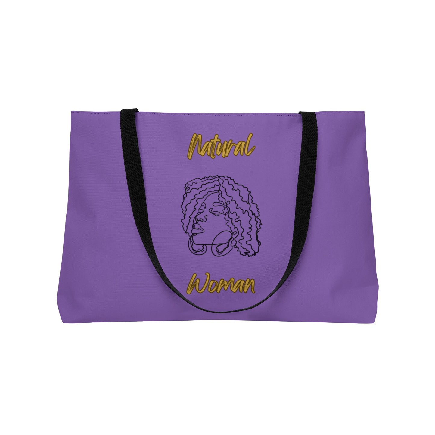 Natural Woman Naturally Me (BL) Weekender Tote Bag LIGHT PURPLE