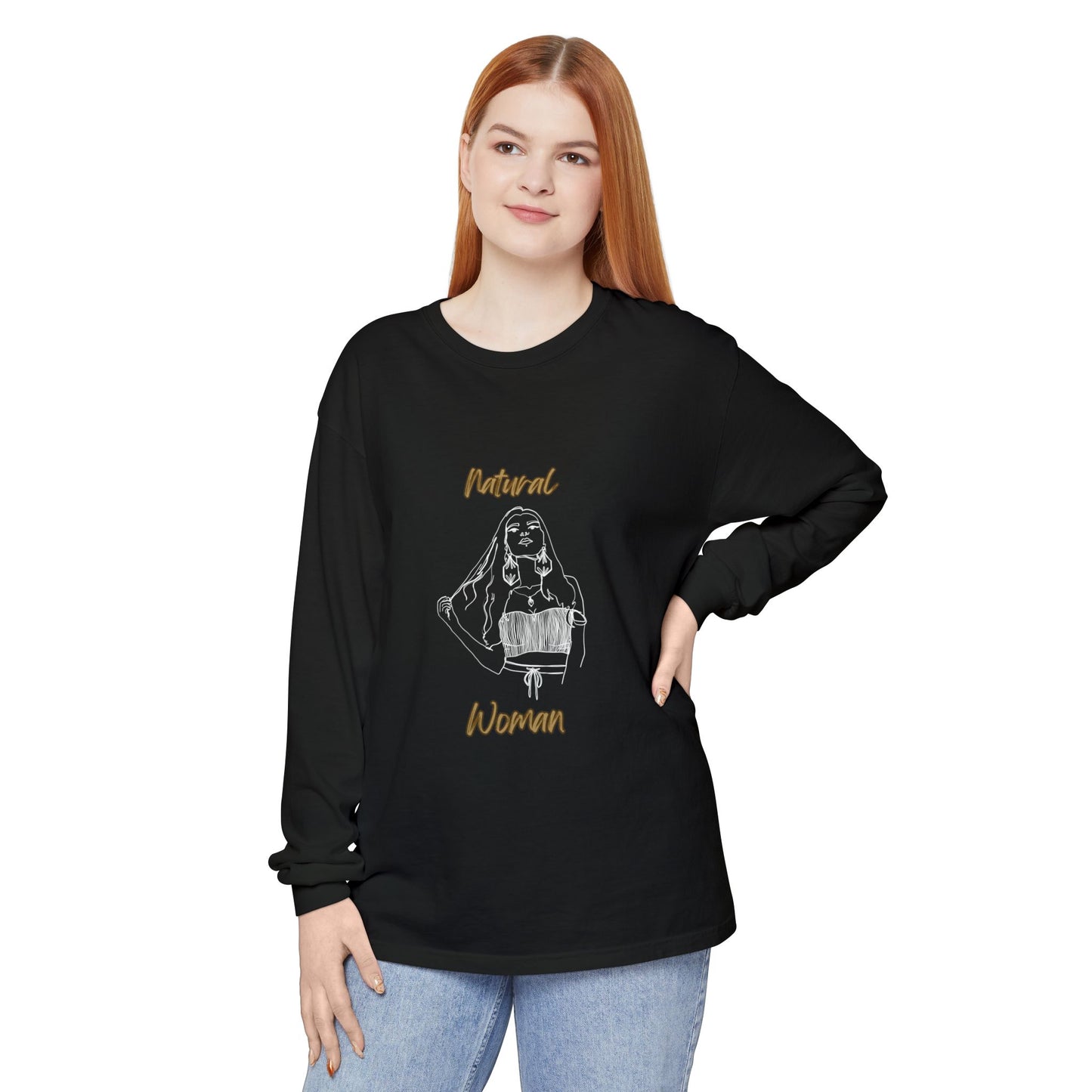 Natural Woman Thinking (WL) Long Sleeve T-Shirt