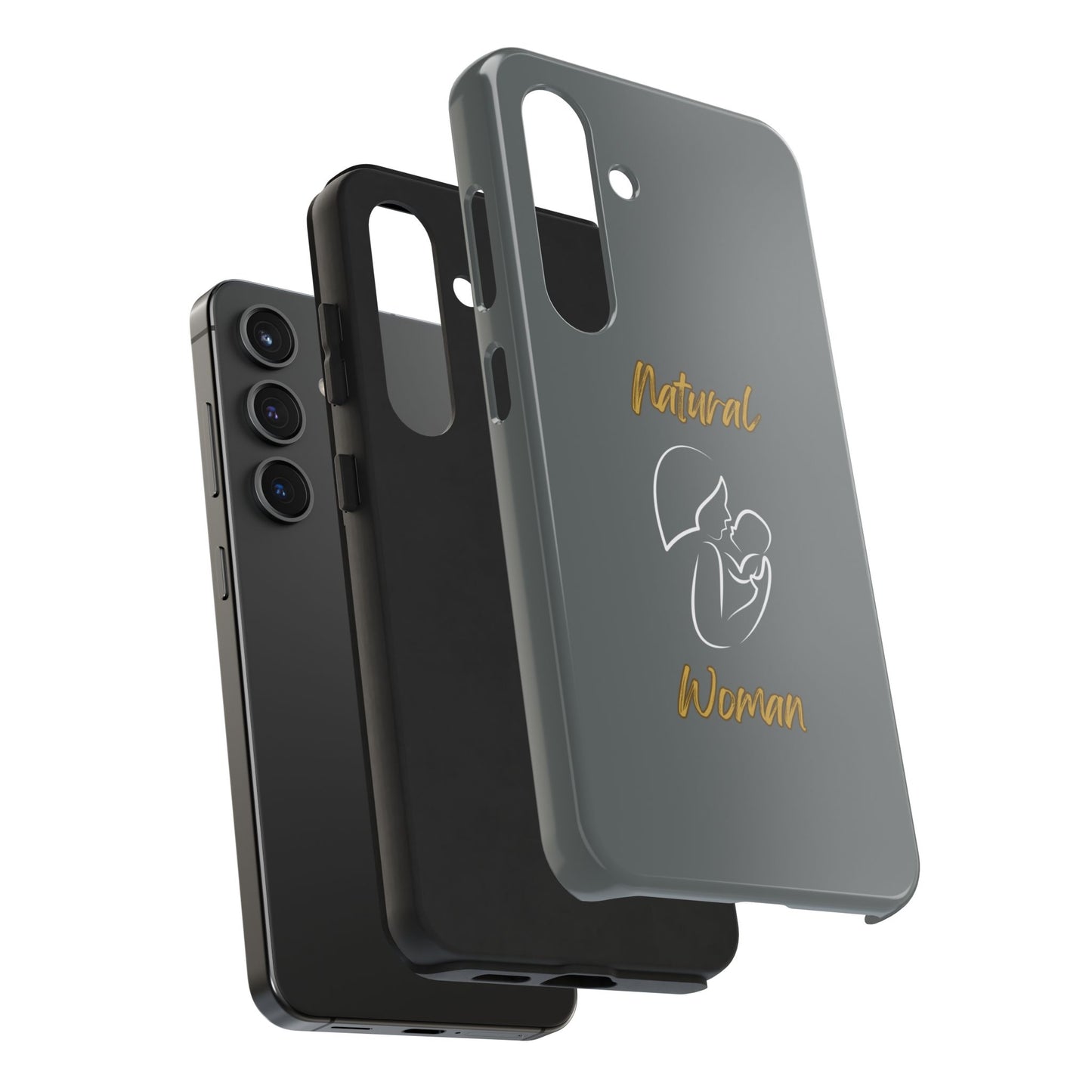 Natural Woman Long Awaited (WL)Tough Phone Cases DARK GREY