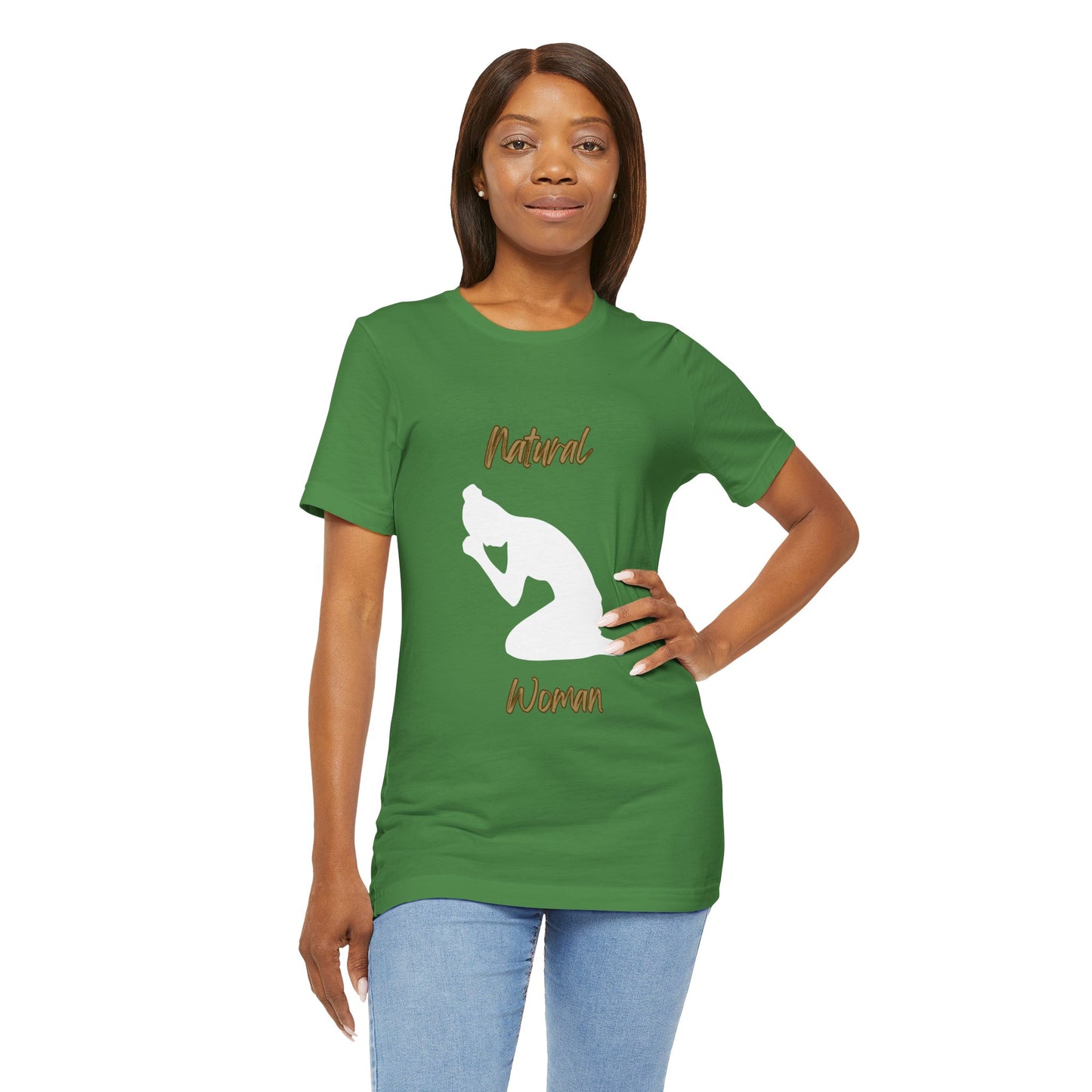 Natural Woman Pray  (WL) Short Sleeve T-Shirt