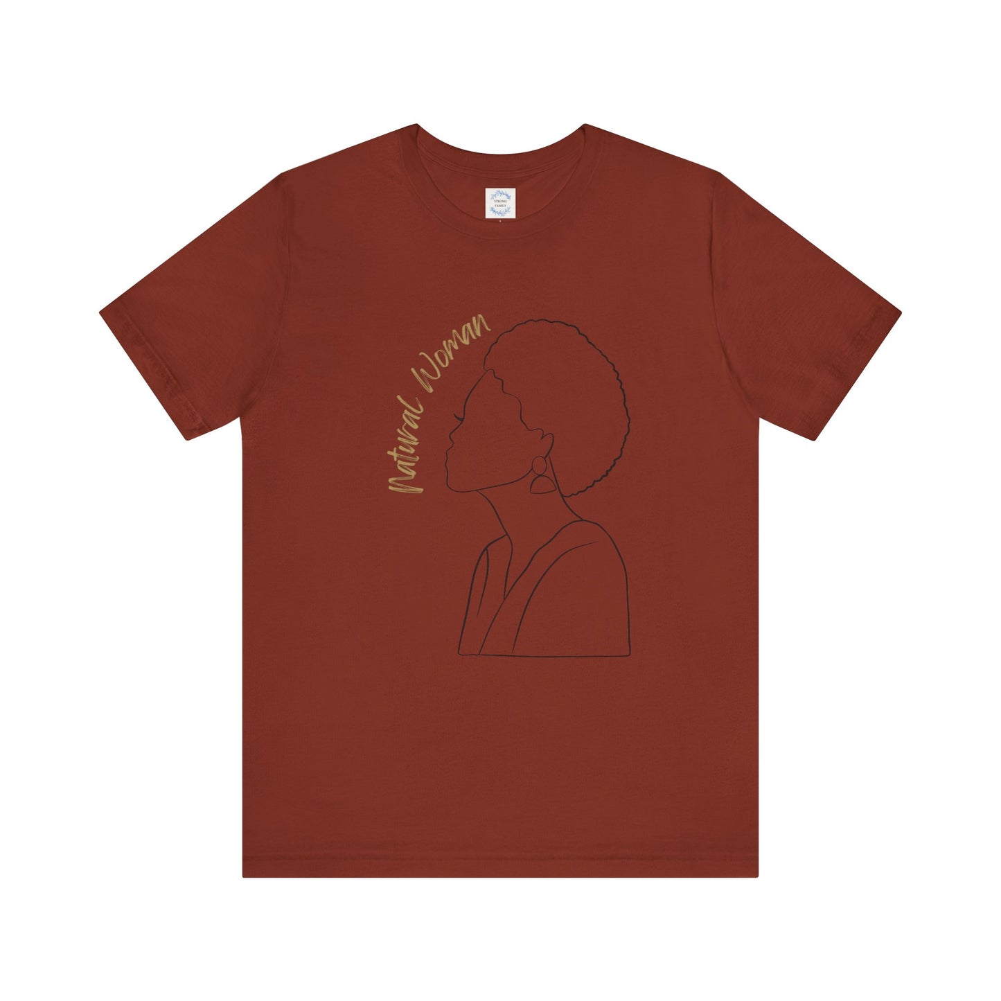 Natural Woman Sm Fro (BL) Short Sleeve T-Shirt