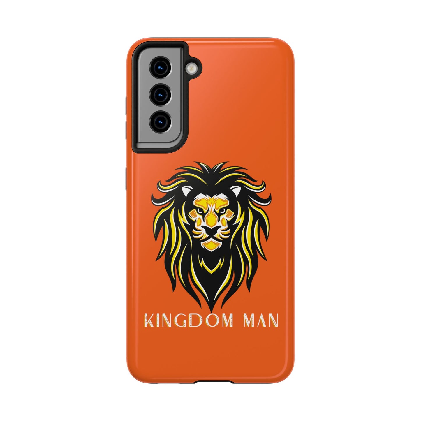 Kingdom Man (White-Gold Label) Tough Phone Case ORANGE