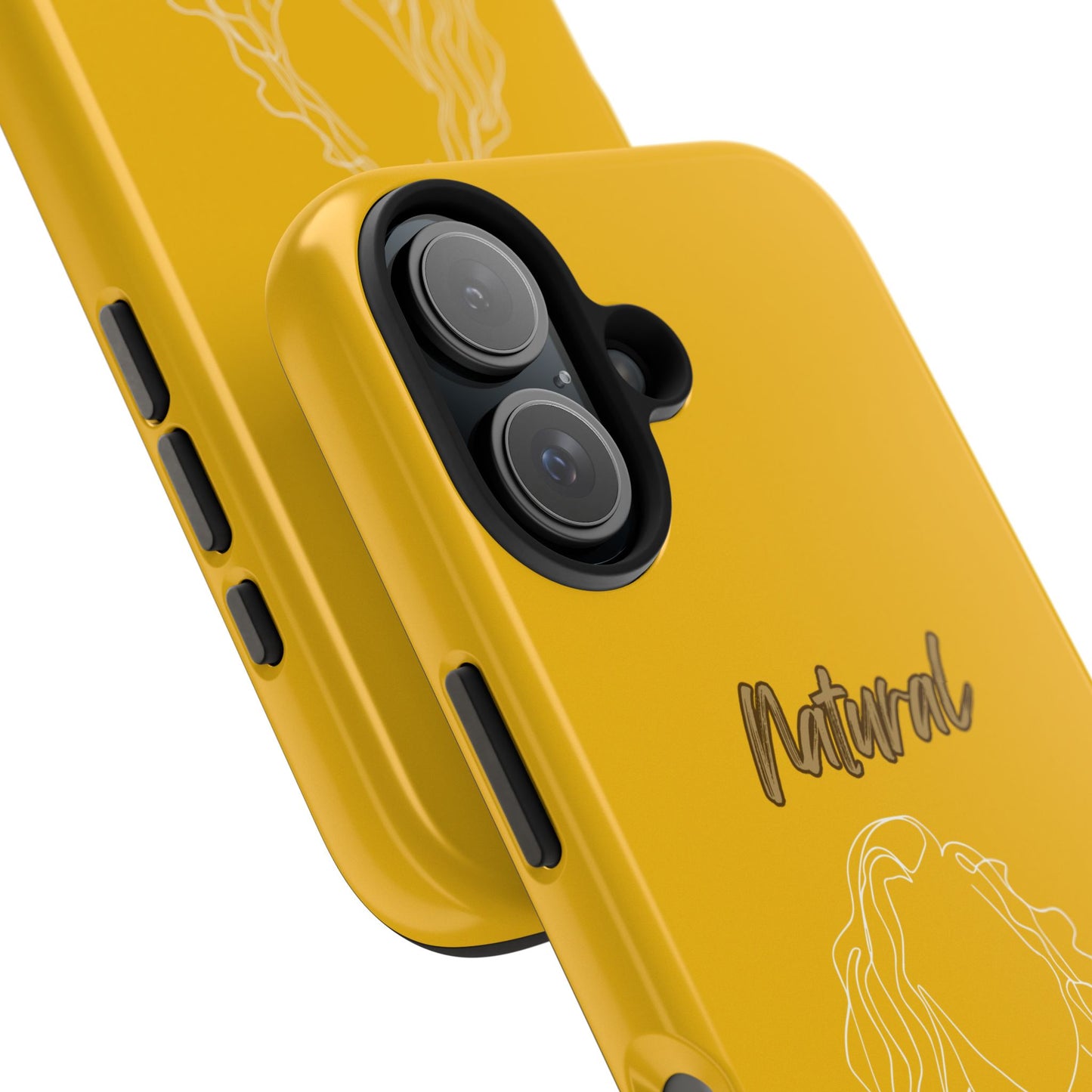 Natural Woman Relaxed (WL) Tough Phone Cases YELLOW