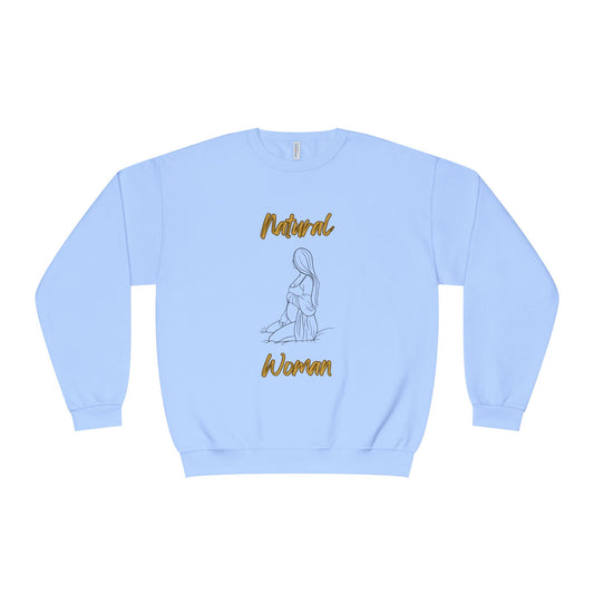 Natural Woman Expecting (BL) Crewneck Sweatshirt