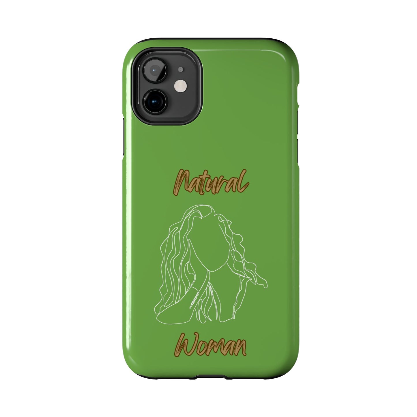Natural Woman Relaxed (WL) Tough Phone Cases GREEN