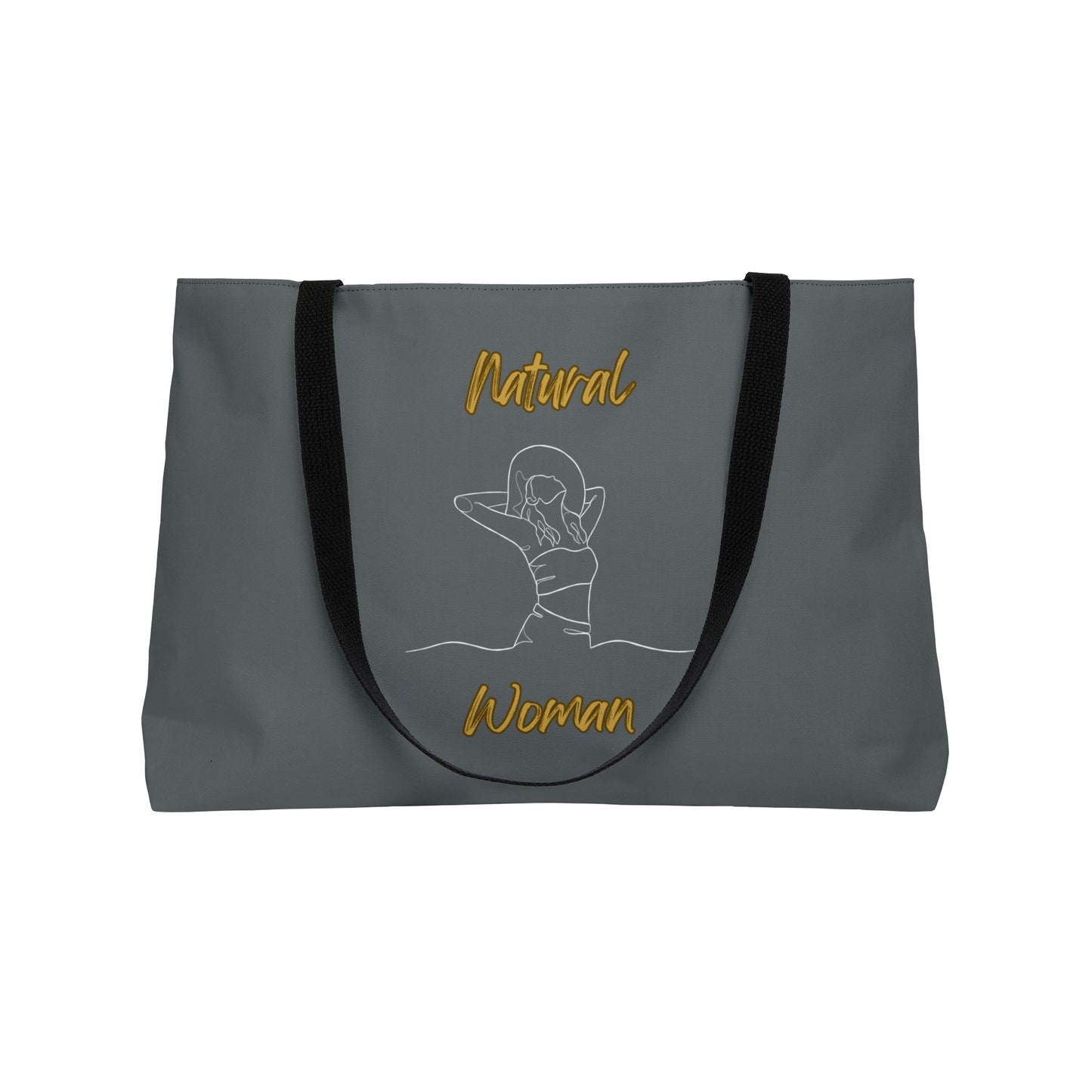 Natural Woman Sun Fun (WL) Weekender Tote Bag DARK GREY