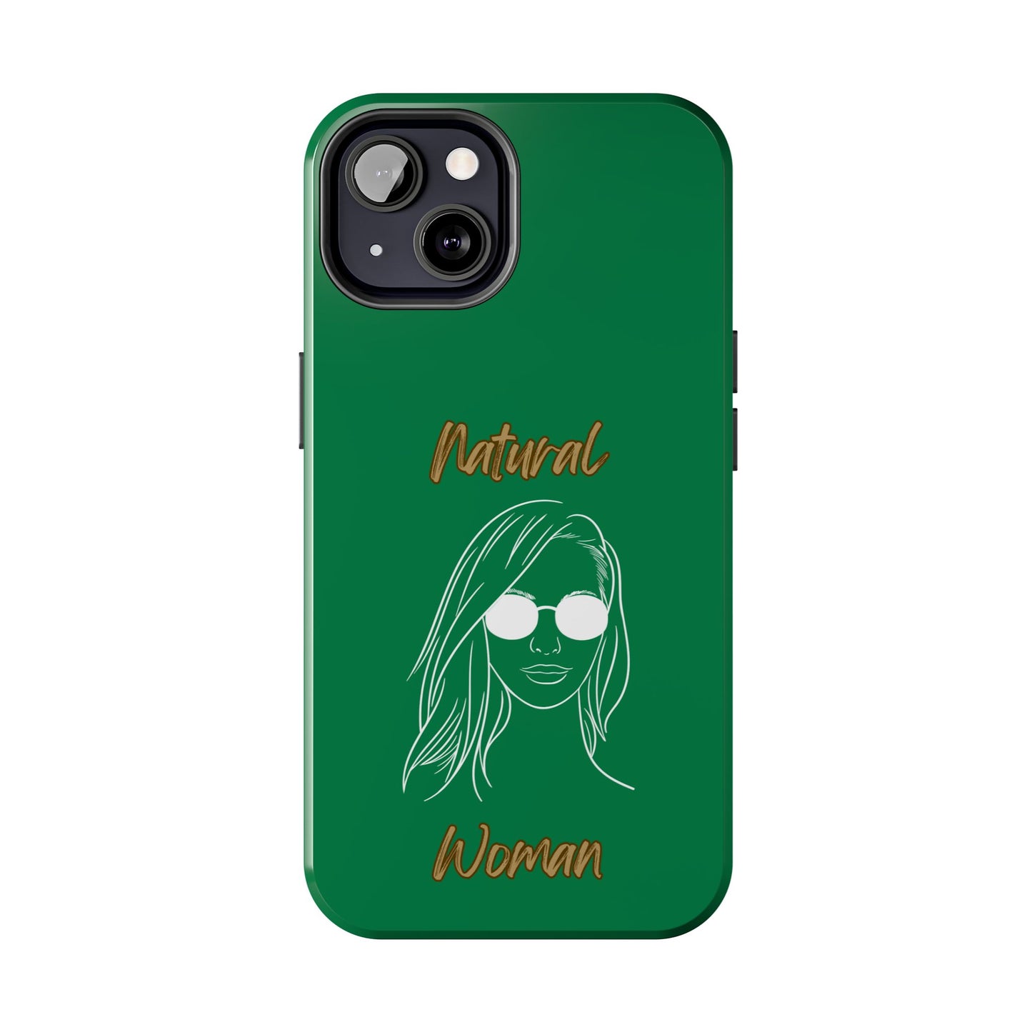 Natural Woman Shades (WL)Tough Phone Cases DARK GREEN