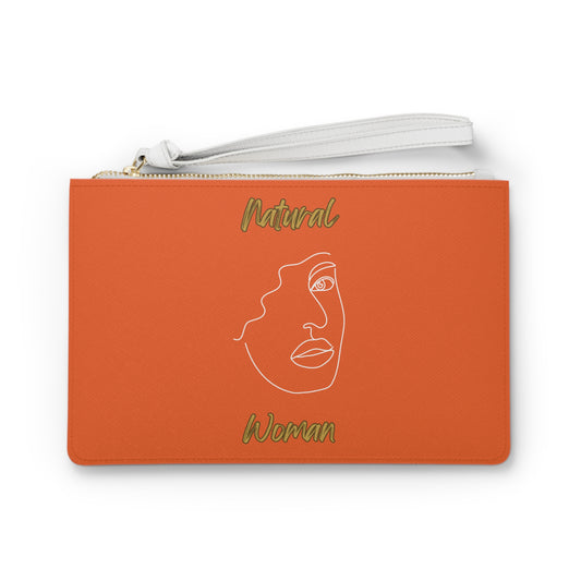 Natural Woman Peekaboo (WL) Clutch Bag ORANGE