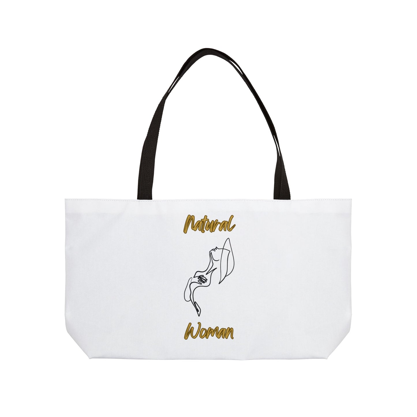Natural Woman Free (BL) Weekender Tote Bag WHITE