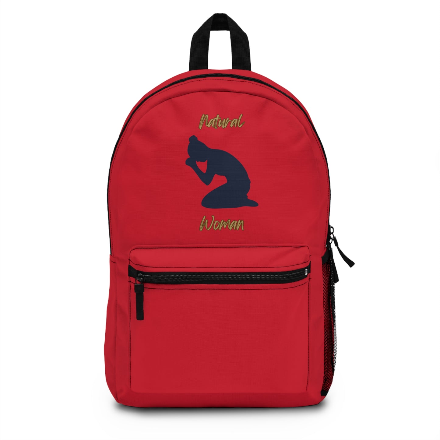 Natural Woman Pray (BL) Backpack DARK RED