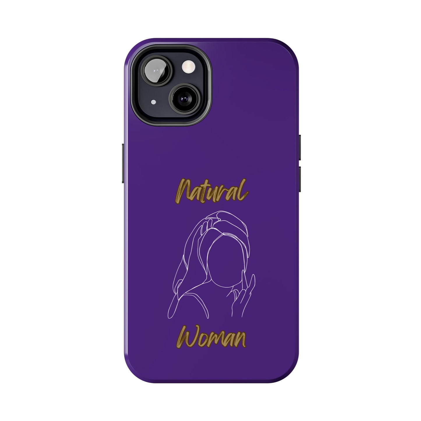 Natural Woman Towel Wrapped (WL)Tough Phone Cases PURPLE