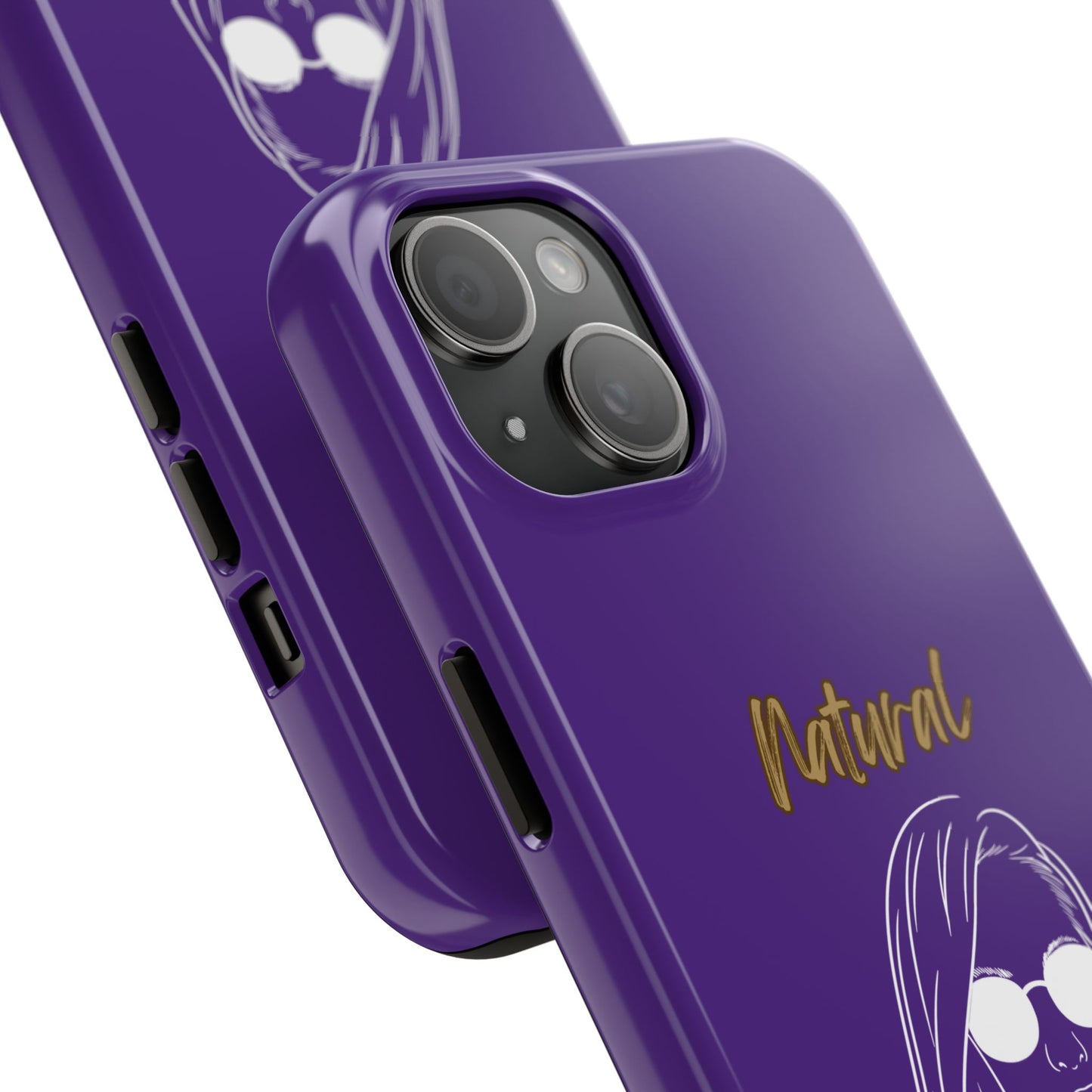 Natural Woman Shades (WL)Tough Phone Cases PURPLE