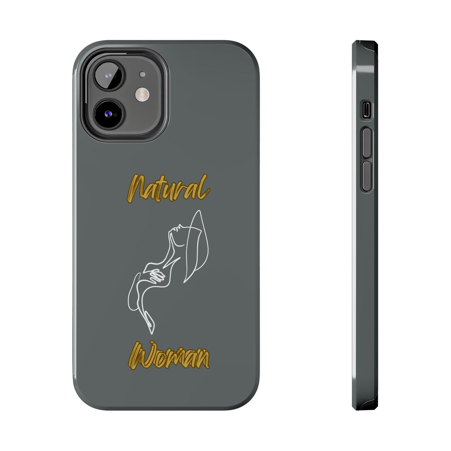 Natural Woman Free (WL)Tough Phone Cases DARK GREY