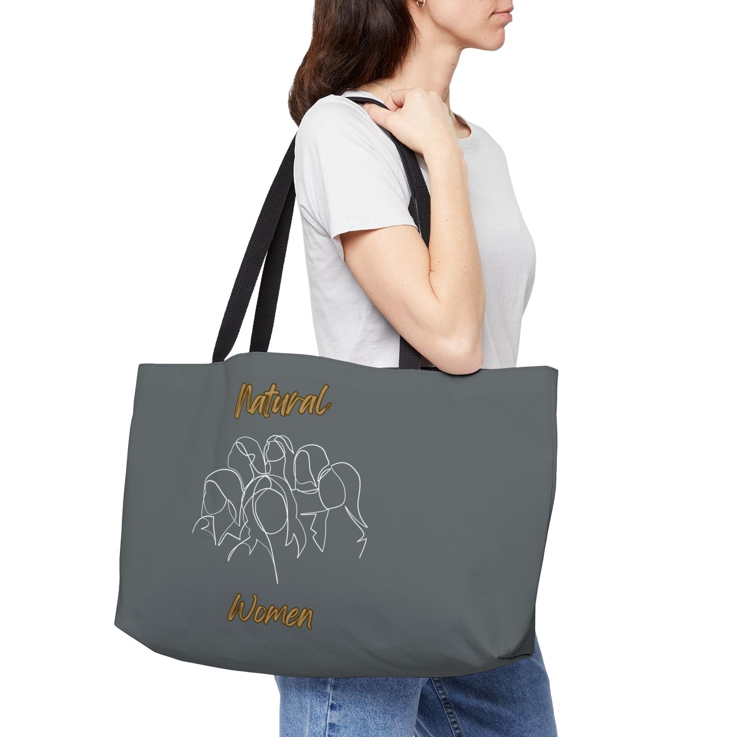 Natural Women Professionals (WL) Weekender Tote Bag DARK GREY