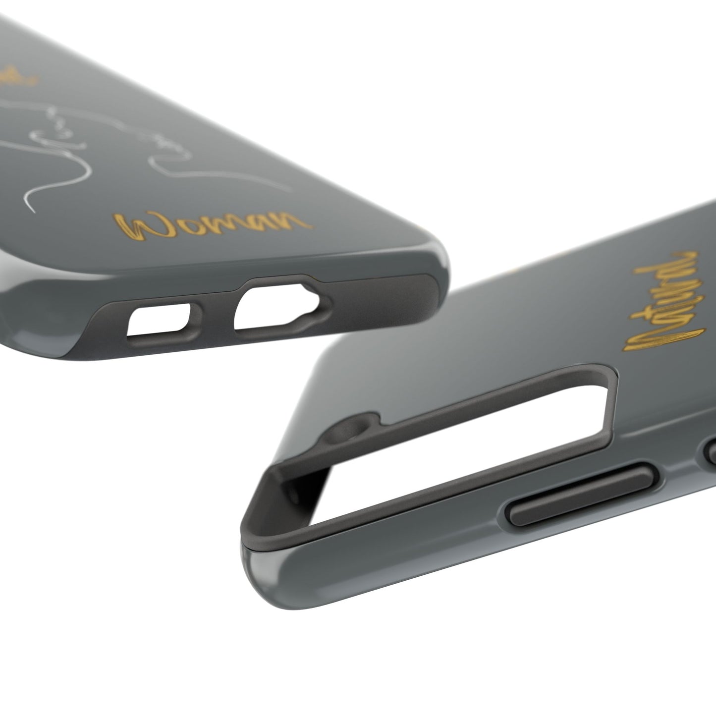 Natural Woman Mixed (WL)Tough Phone Cases DARK GREY