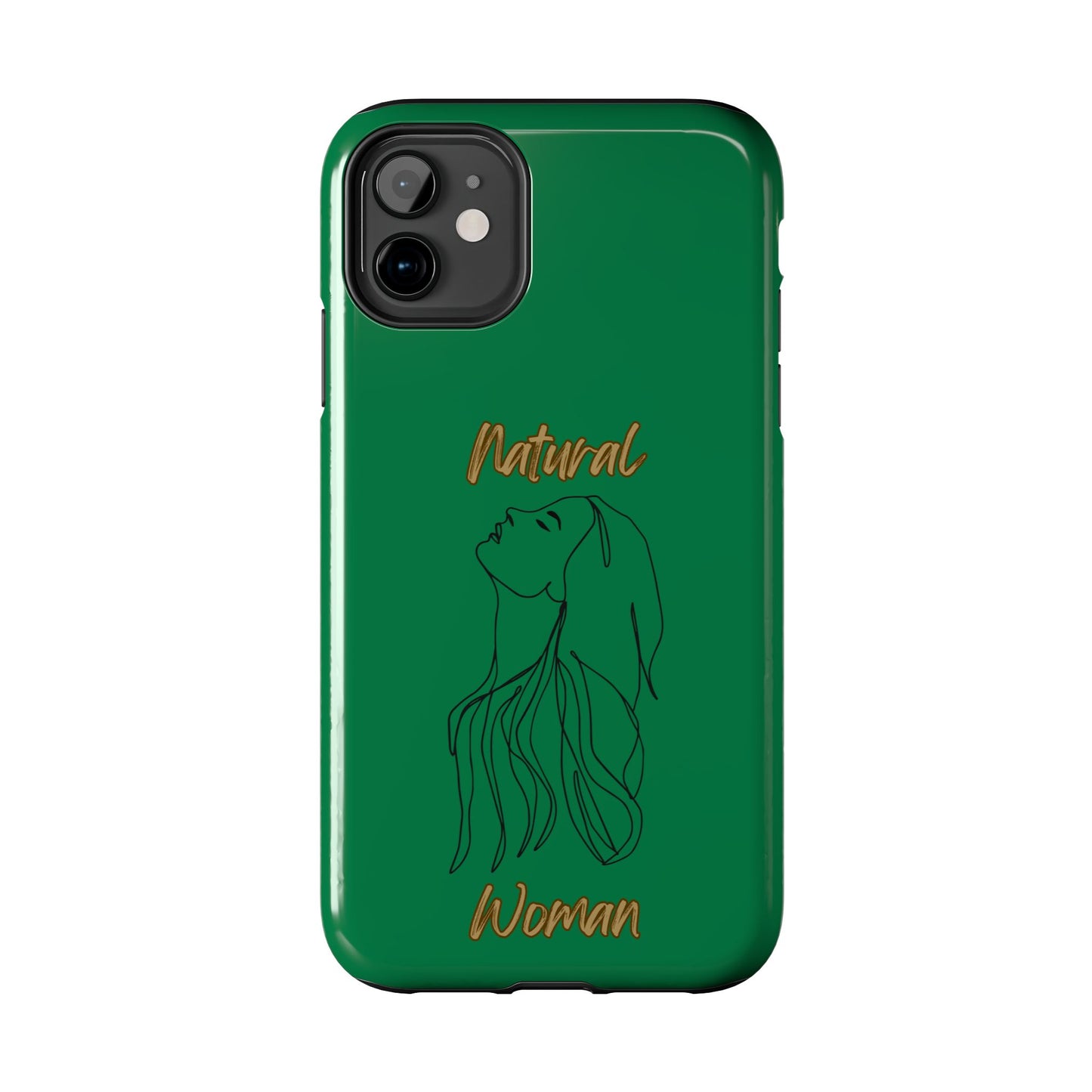 Natural Woman Appreciation (BL) Tough Phone Cases DARK GREEN