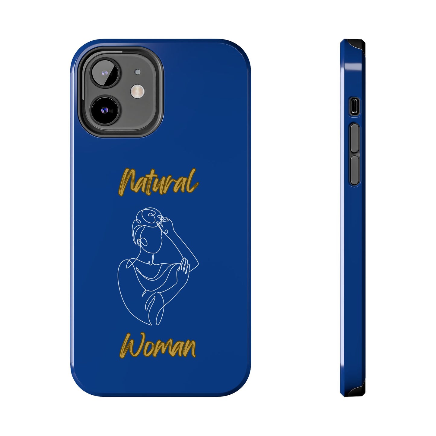 Natural Woman Style (WL)Tough Phone Cases DARK BLUE