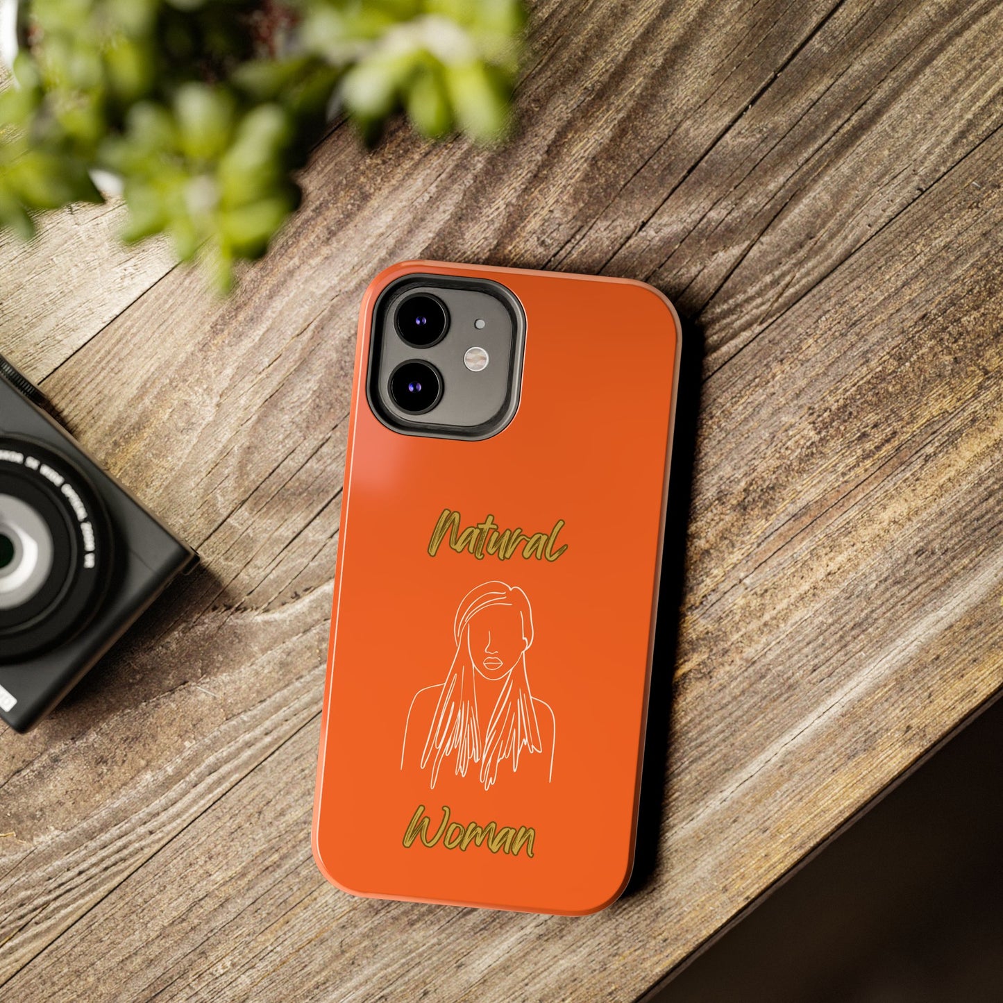 Natural Woman Content (WL)Tough Phone Cases ORANGE