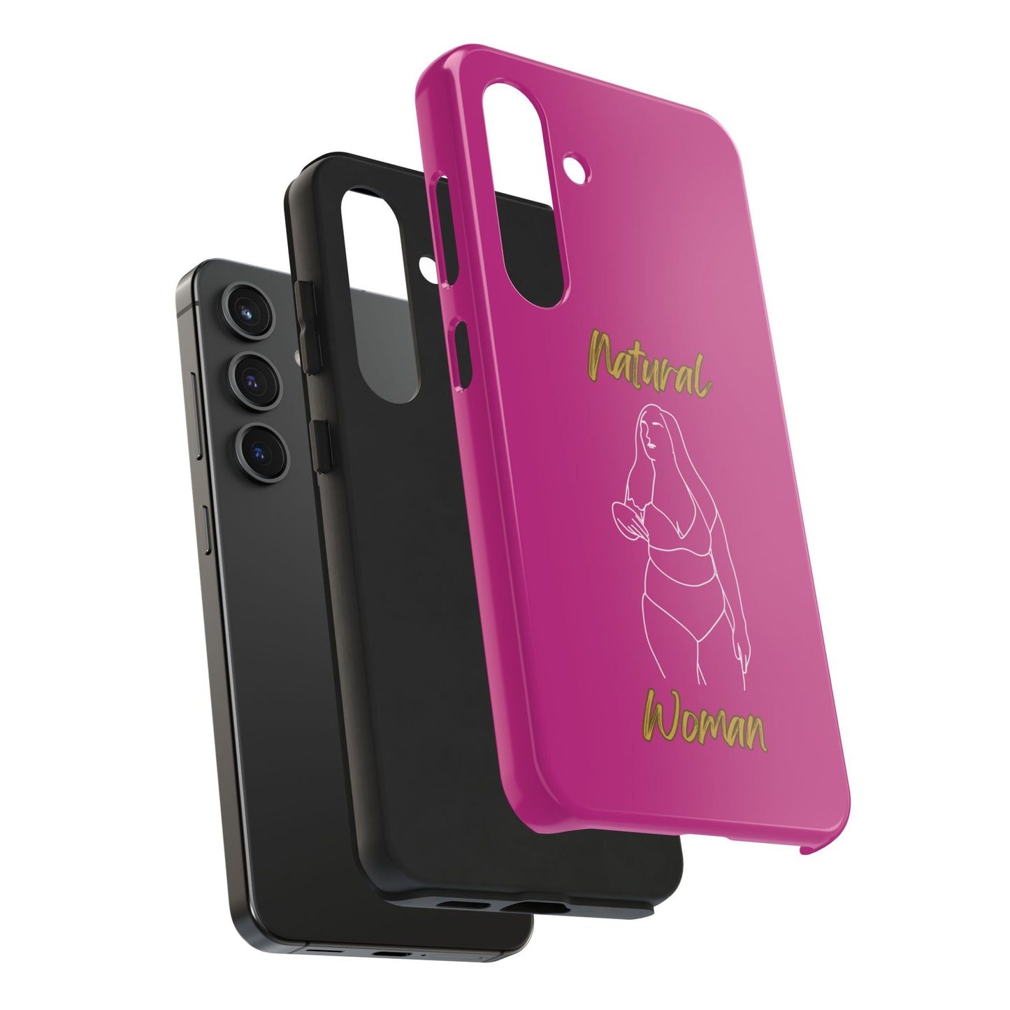 Natural Woman Full Beauty (WL)Tough Phone Cases PINK