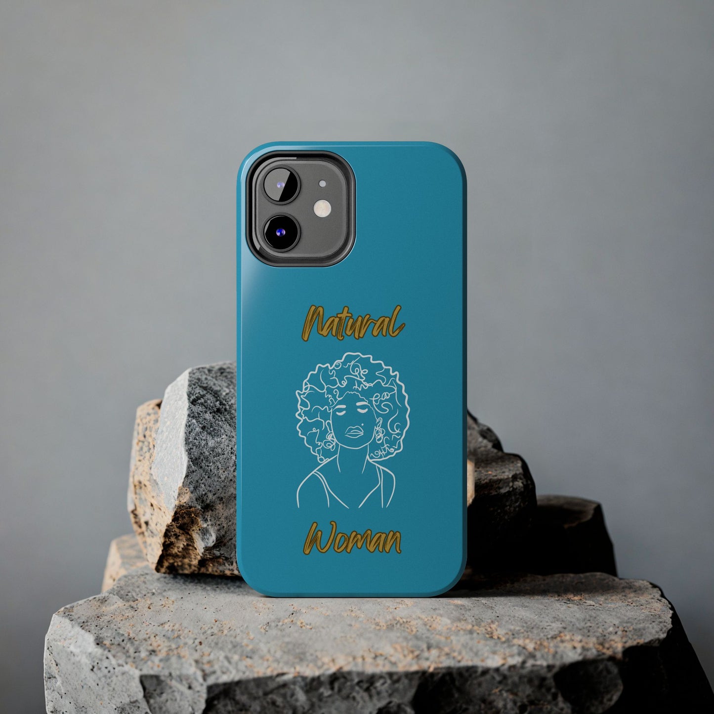 Natural Woman All About Me (WL)Tough Phone Cases TURQUOISE