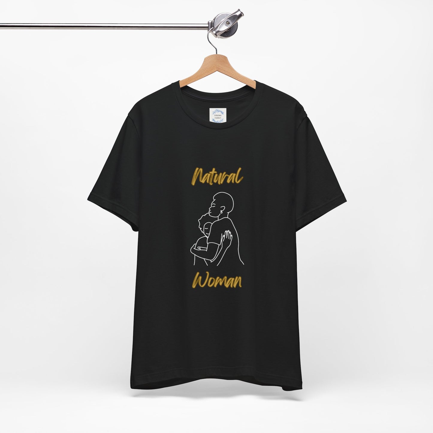 Natural Woman Safe With Momma (WL) Short Sleeve T-Shirt