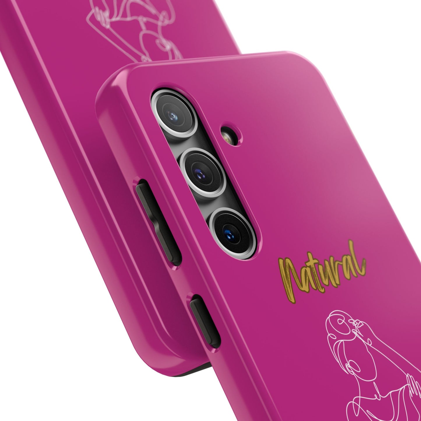 Natural Woman Style (WL)Tough Phone Cases PINK