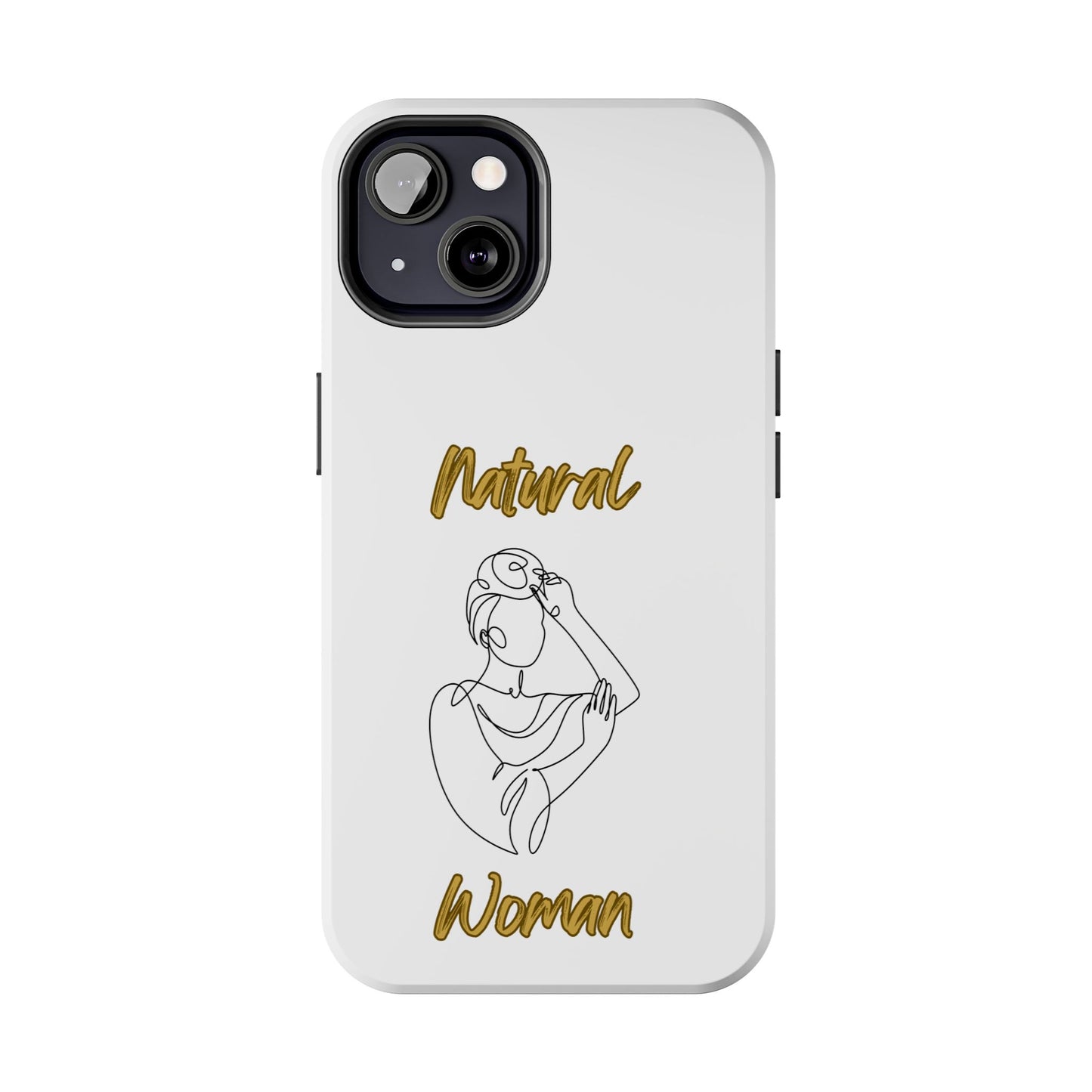 Natural Woman Style (BL)Tough Phone Cases WHITE