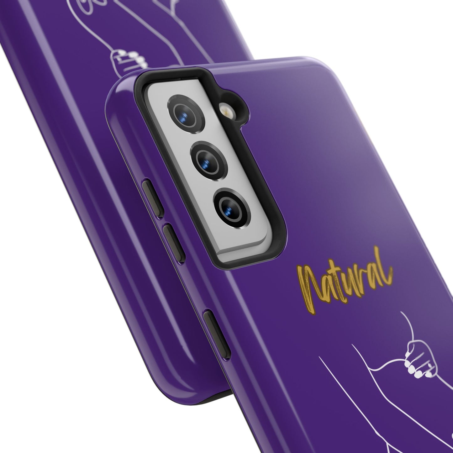 Natural Woman Loved In & Out (WL)Tough Phone Cases PURPLE