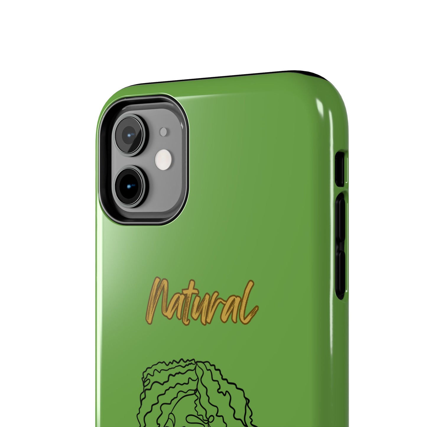 Natural Woman Naturally Me (BL)Tough Phone Cases GREEN