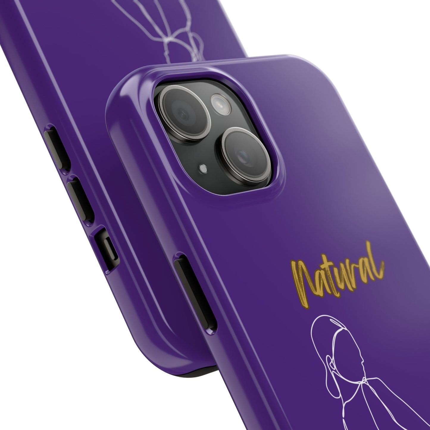 Natural Woman Hands Free (WL)Tough Phone Cases PURPLE