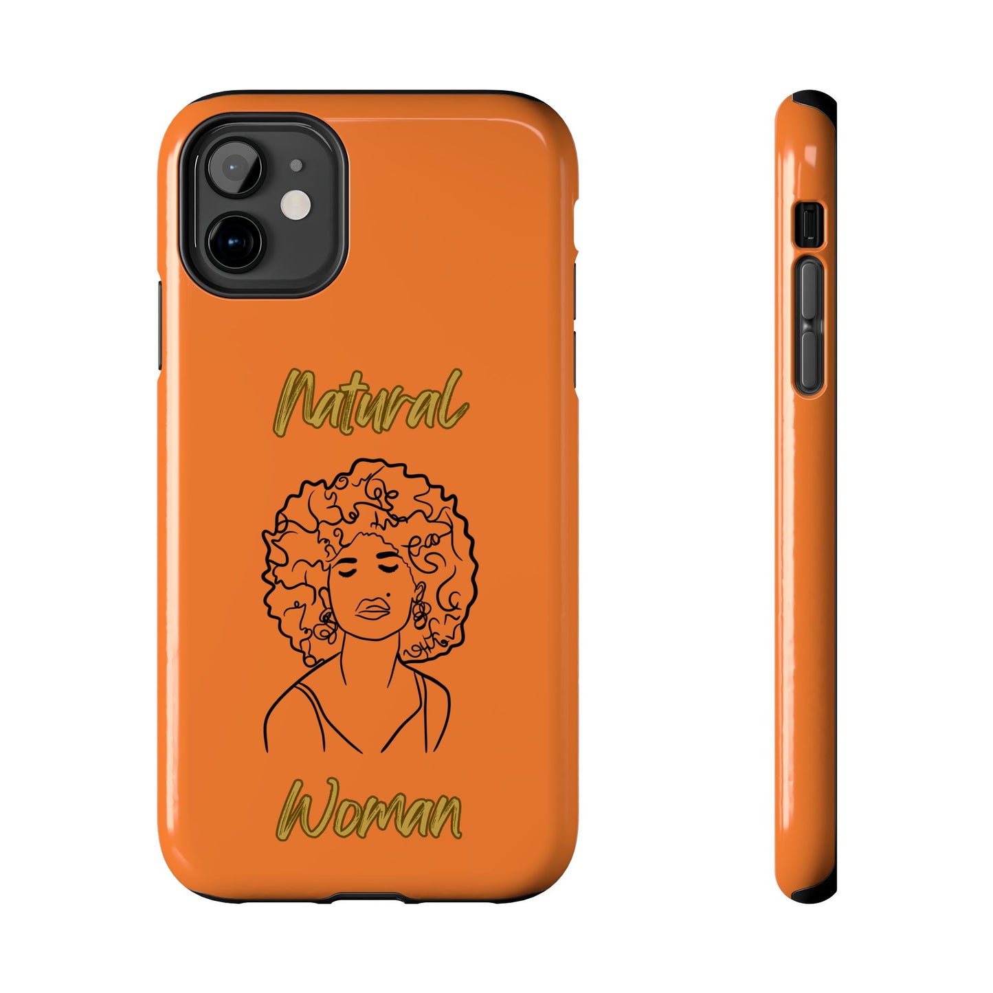 Natural Woman All About Me (BL)Tough Phone Cases CRUSTA