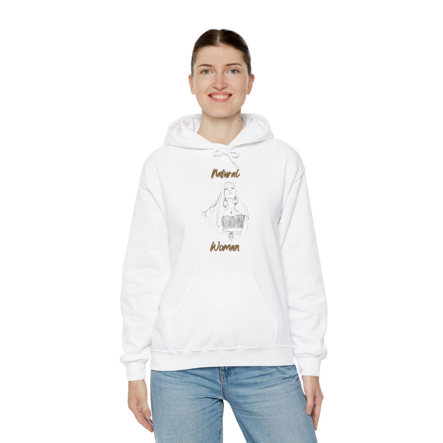 Natural Woman Thinking (BL) Hoodie