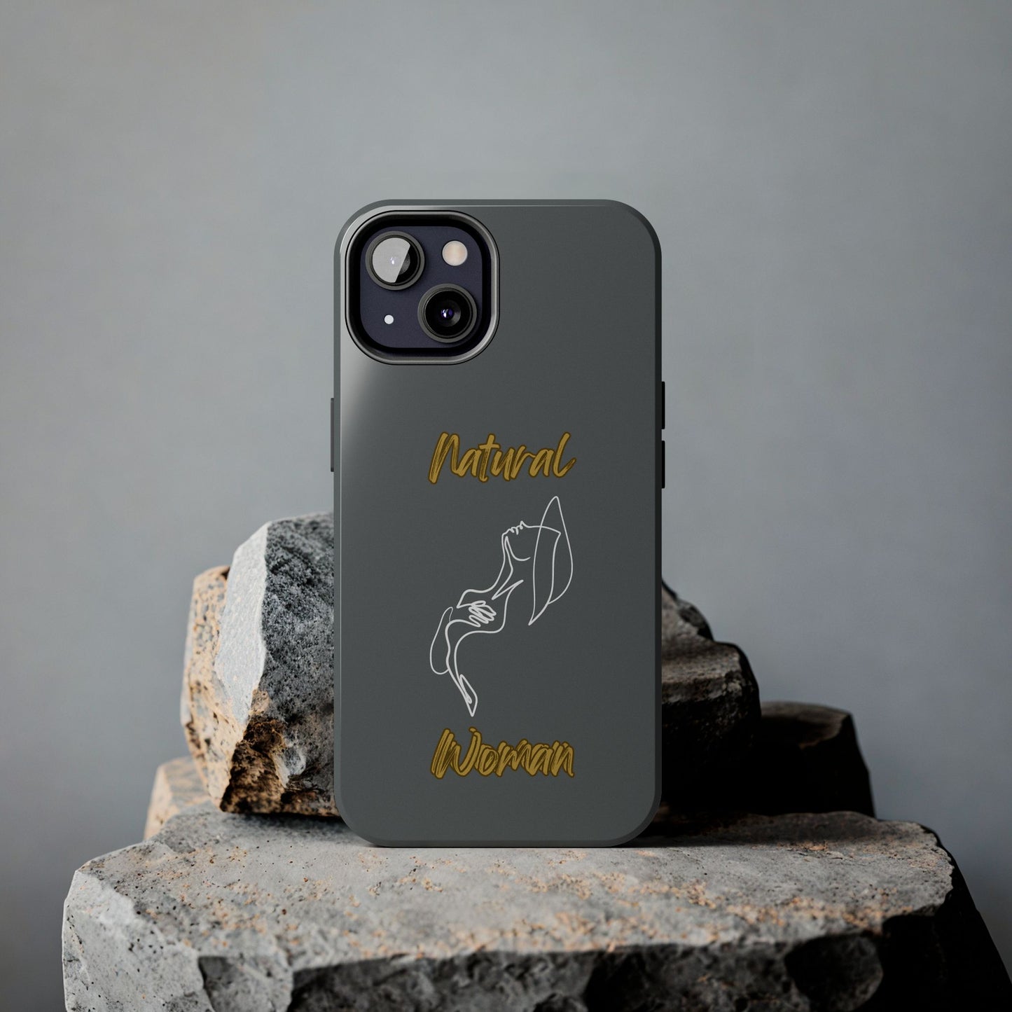 Natural Woman Free (WL)Tough Phone Cases DARK GREY