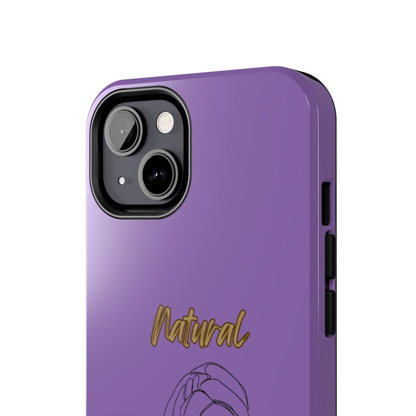 Natural Woman Towel Wrapped (BL)Tough Phone Cases LIGHT PURPLE