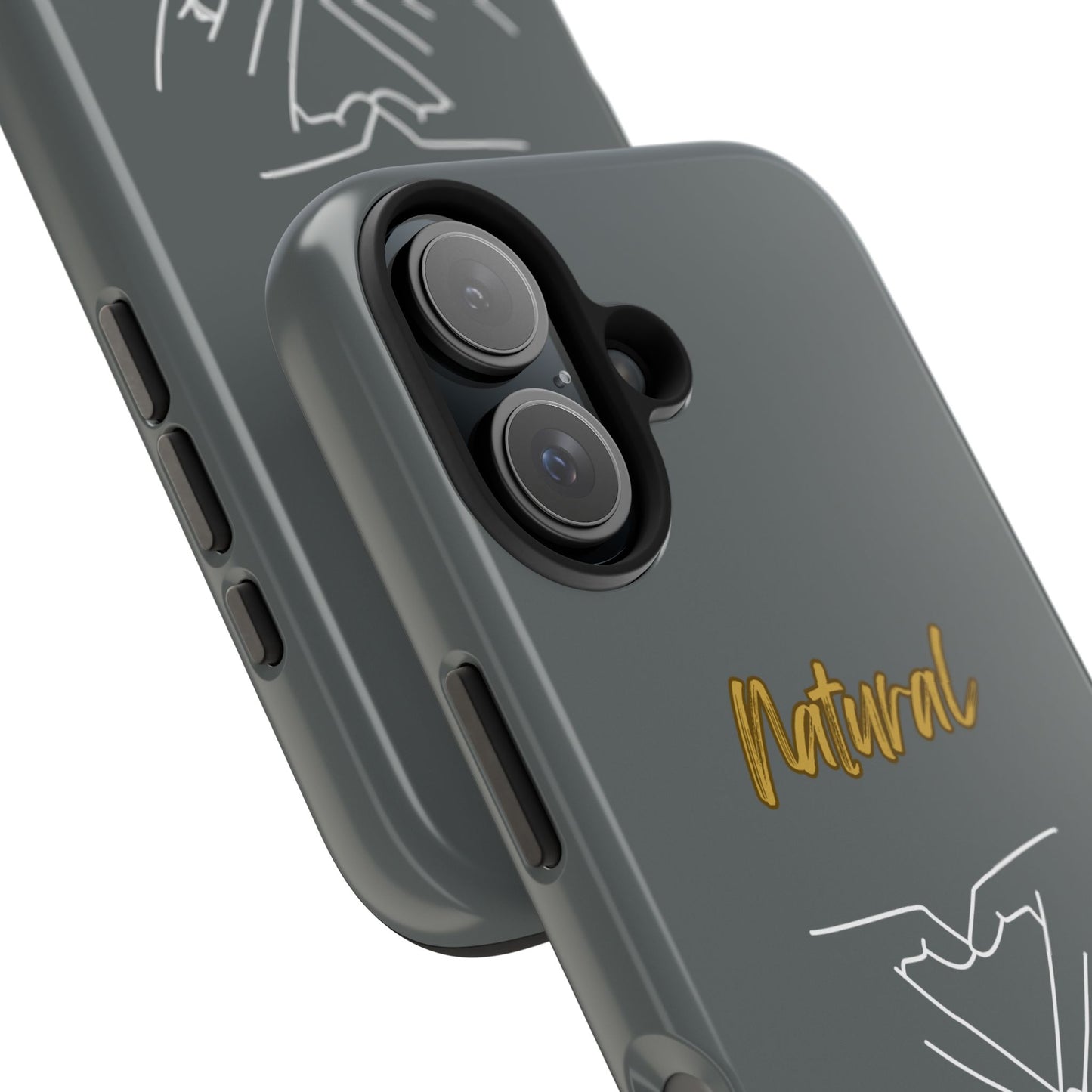 Natural Woman I Love You (WL)Tough Phone Cases DARK GREY