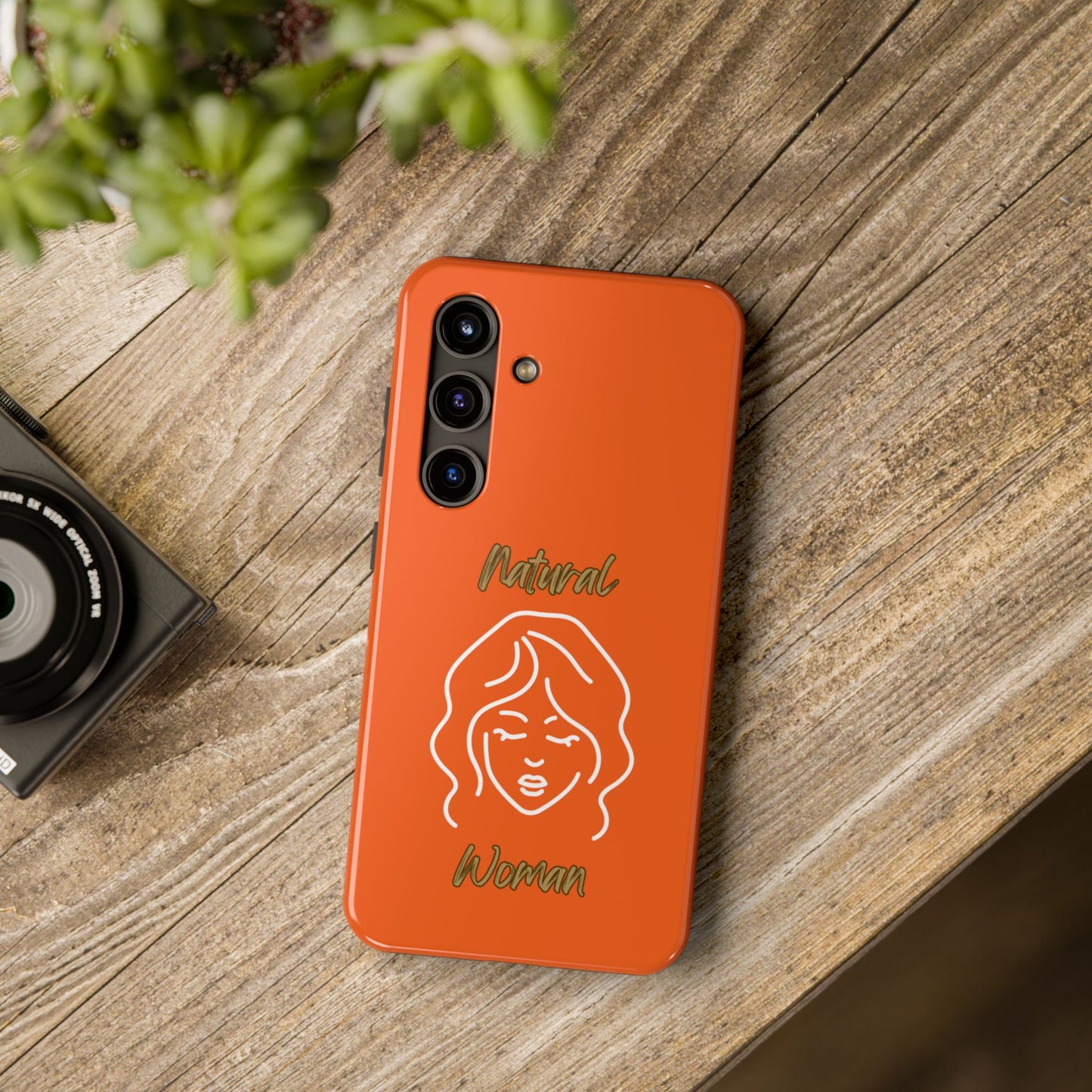 Natural Woman Modest (WL)Tough Phone Cases ORANGE