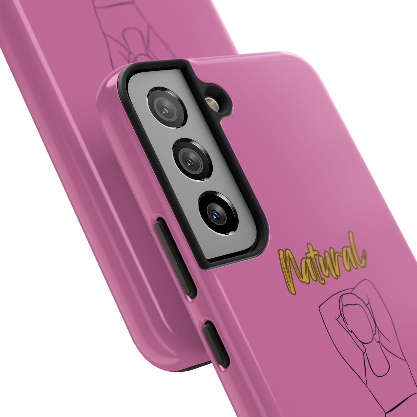 Natural Woman I Love Me (BL)Tough Phone Cases LIGHT PINK
