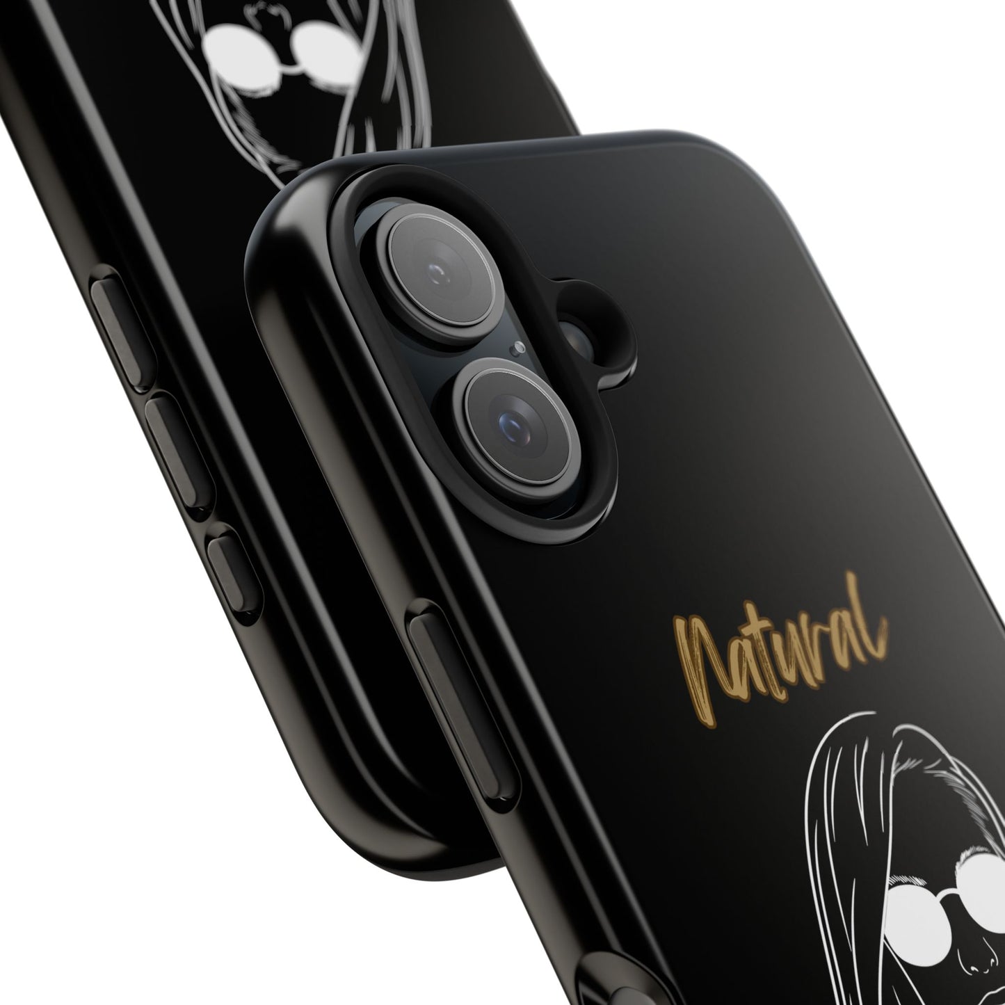 Natural Woman Shades (WL)Tough Phone Cases BLACK