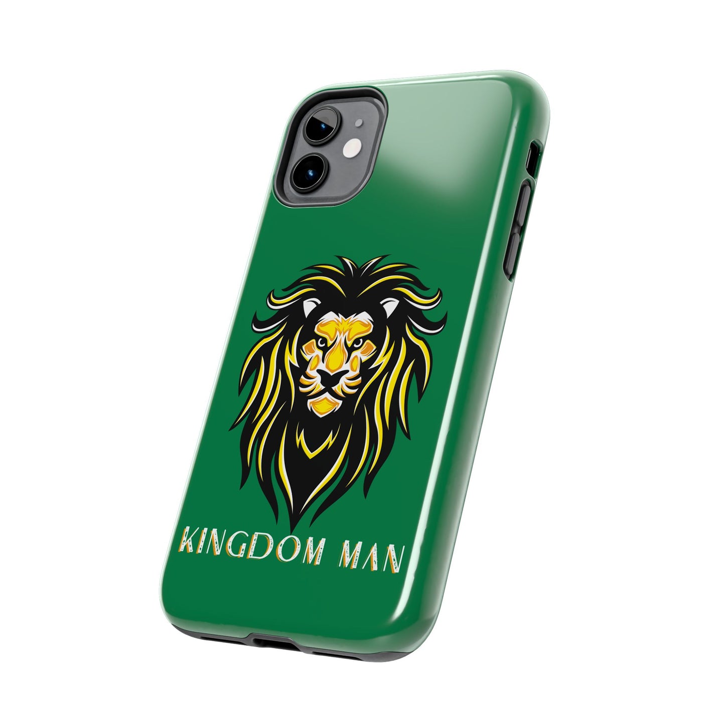 Kingdom Man (White-Gold Label) Tough Phone Case DARK GREEN