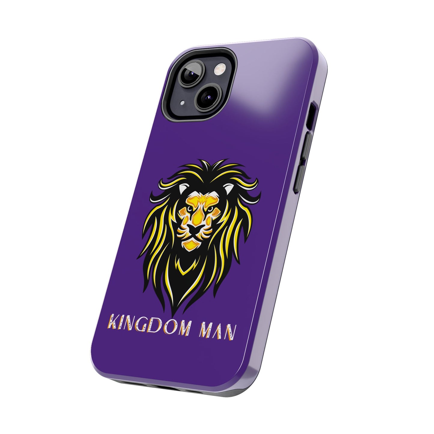 Kingdom Man (White-Gold Label) Tough Phone Case PURPLE