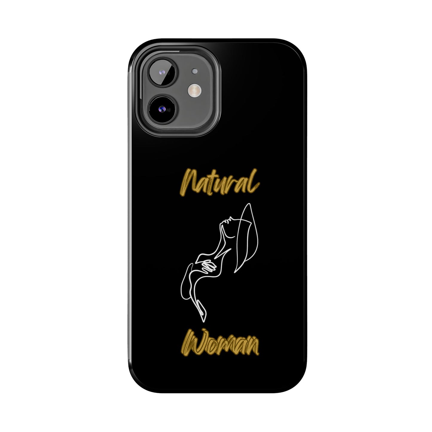 Natural Woman Free (WL)Tough Phone Cases BLACK