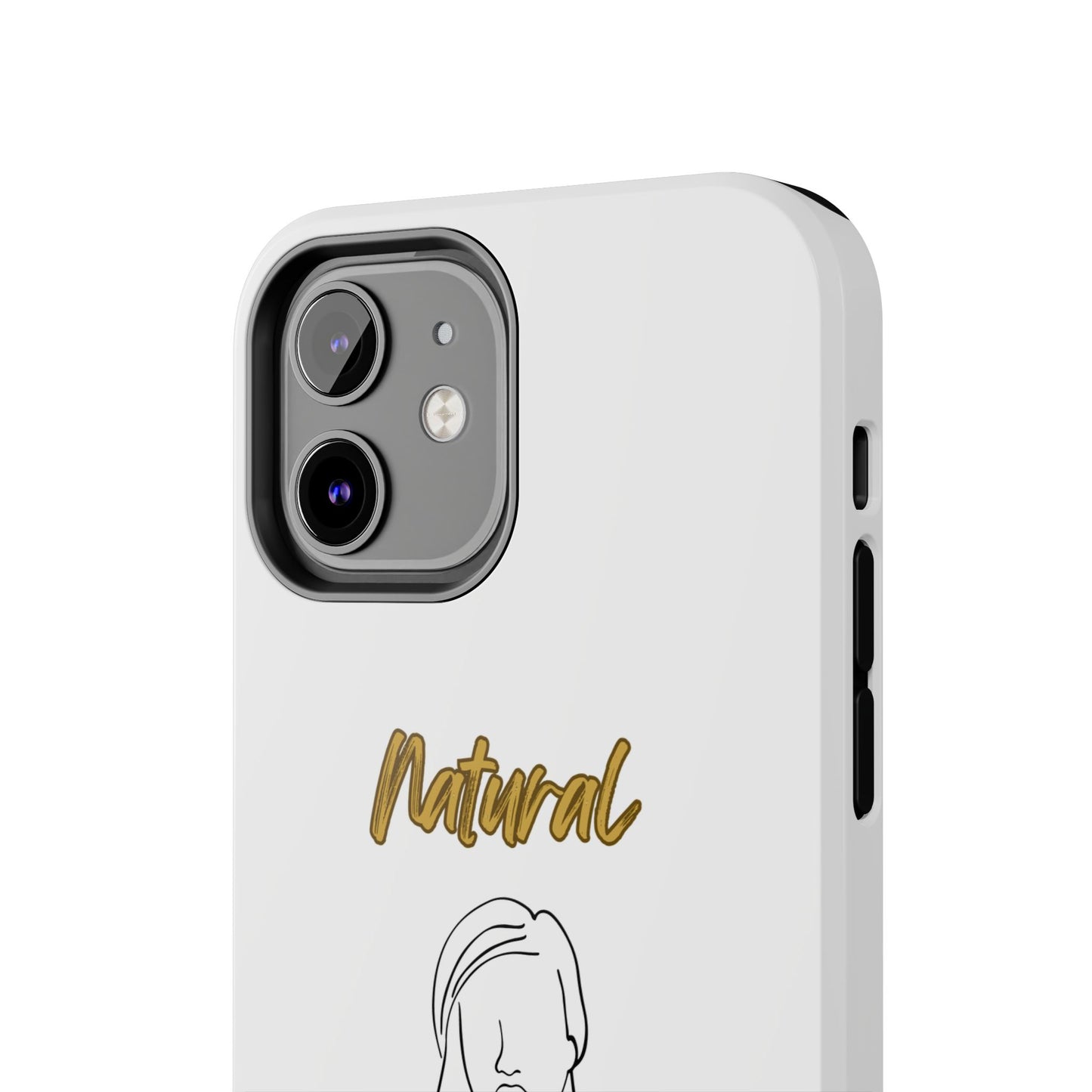 Natural Woman Content (BL)Tough Phone Cases WHITE